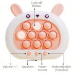 Woopie antistresinis žaidimas POP IT zuikis su garso efektais - Image 2