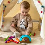 Woopie Baby Edukacinis žaislas ežiukas Montessori 4in1 - Image 4