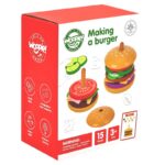 Woopie Green Medinė loginė dėlionė "Burgerio restoranas" - Image 14