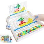 Woopie montessori magnetinė lenta MagPad mėlynas zuikis - Image 3