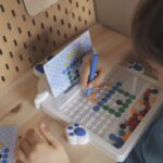 Woopie montessori magnetinė lenta MagPad mėlynas zuikis - Image 10