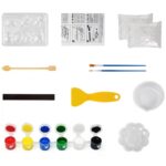 Woopie DIY dinozaurų dažymo rinkinys: pasigaminkite gipso figūrėles ir jas nudažykite - Image 3