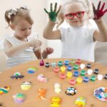 Woopie DIY dinozaurų dažymo rinkinys: pasigaminkite gipso figūrėles ir jas nudažykite - Image 4