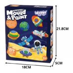 Woopie DIY kalėdinis dažymo rinkinys: pasigaminkite gipso figūrėles ir jas nudažykite - Image 5