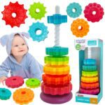 Woopie Baby edukacinė susukama piramidė