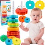 Woopie Baby edukacinė susukama piramidė