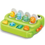 Woopie Baby edukacinis iššokantis žaislas - dinozauriukai