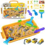 Woopie kinetinis smėlis su priedais 1.5kg - statybų aikštelė - Image 4